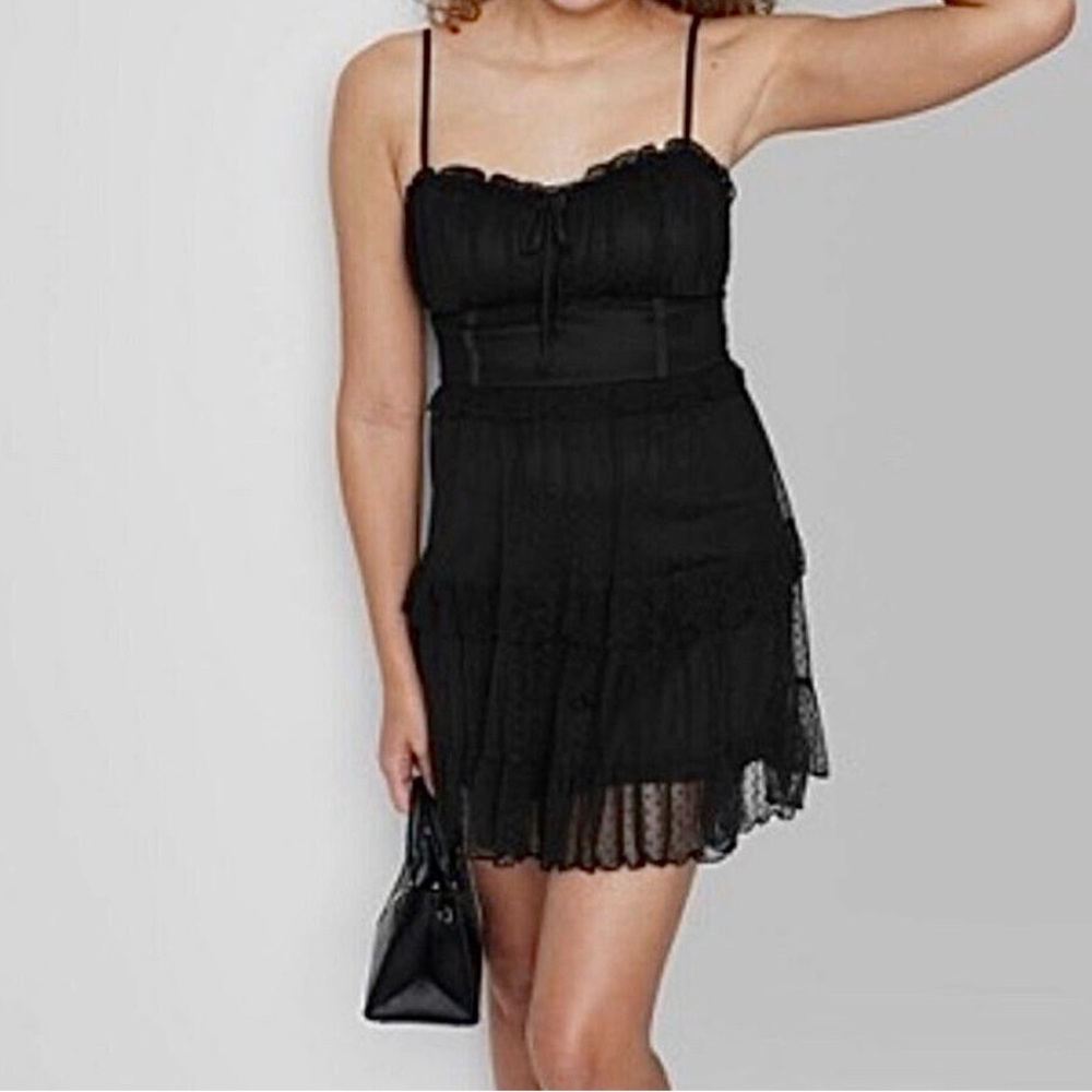 Wild Fable Black Babydoll Dress Womens